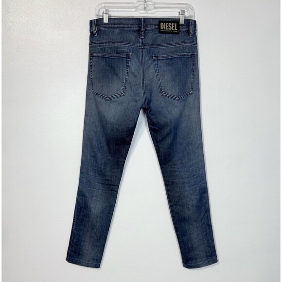 DIESEL Men’s 29 D-REEFT-T Jogg Jeans Stretch Skinny Dark Wash 29x28 - Picture 2 of 16